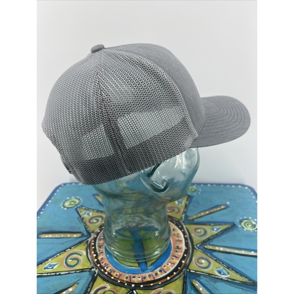 NEW Travis Mathew Stater 3.0 California Bear Snapback Hat Gray Flexfit Golf Hat - Picture 5 of 8